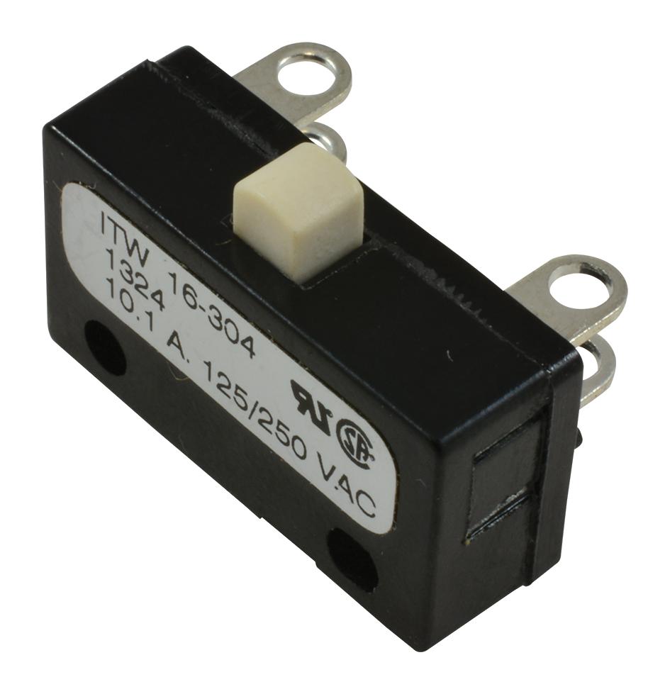 Itw Switches 16-304 Microswitch Pin Plunger Spdt 10.1A 250V