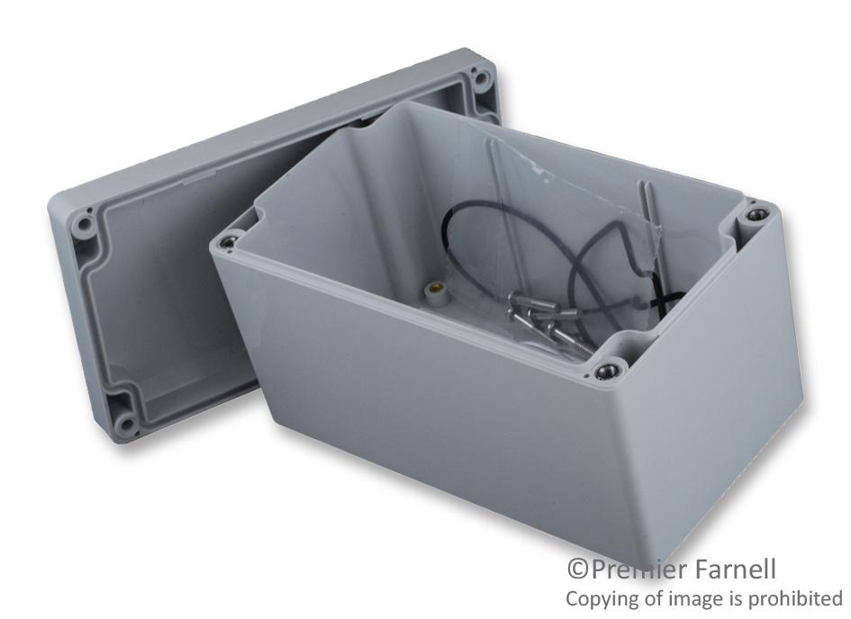 Hammond 1554K2Gy Enclosure, Polycarbonate