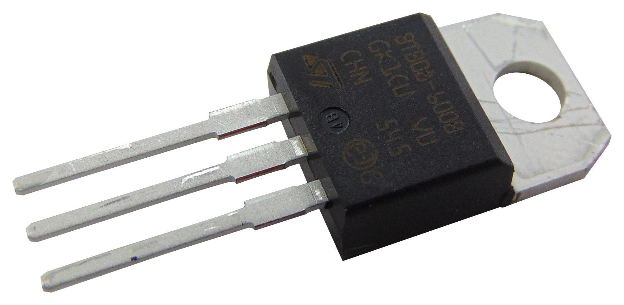 STMicroelectronics Btb08-600Brg Triac, 8A, 600V, To-220Ab