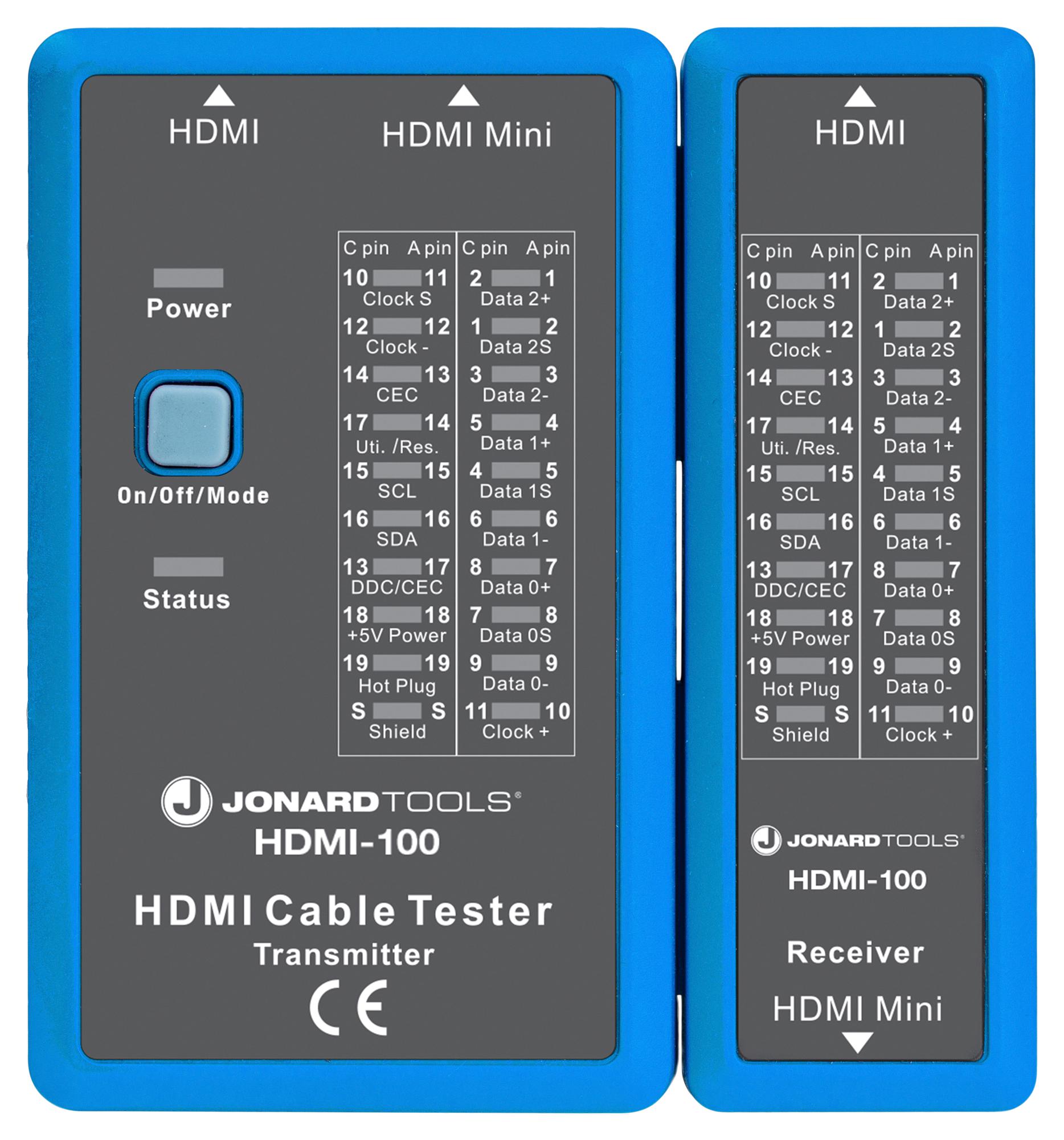 Jonard Tools Hdmi-100 Hdmi Cable Tester, 3.75