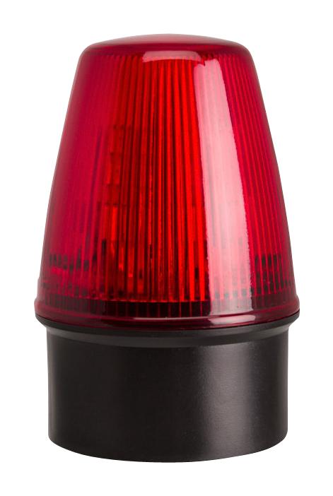 Moflash Signalling Led100-01-02 Beacon, Continuous/flashing, 17V, Red