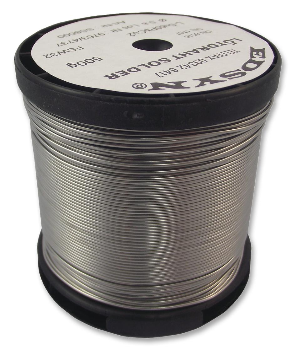 Edsyn Ss8500 Solder Wire, Fsw32, Flux, 0.8mm