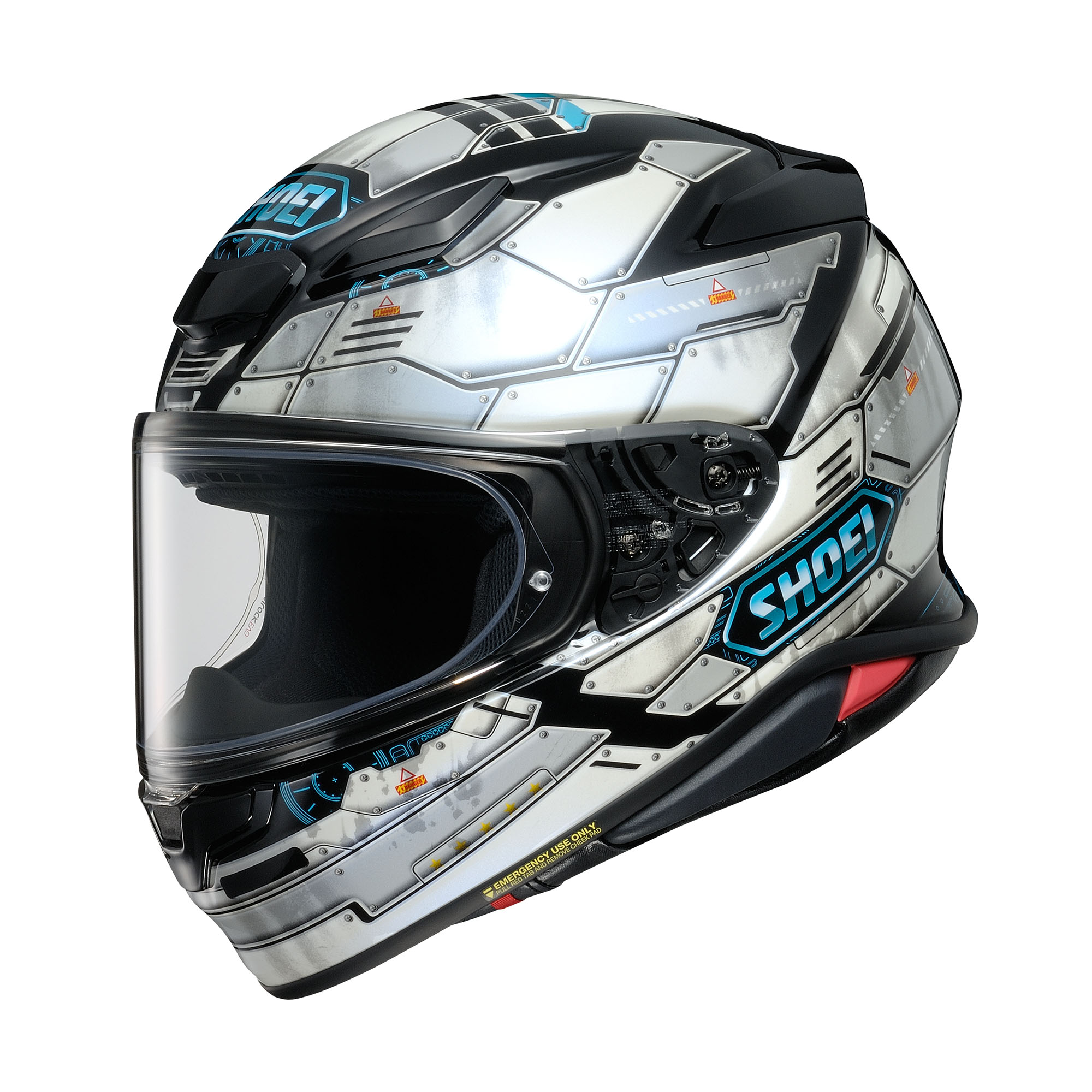 Shoei NXR2 Graphic Fortress TC-6 Full Face Helmet Size S
