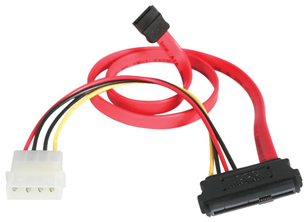 Startech Sas729Pw18 Cable, 29 Pin Sas-Sata, Lp4 Power