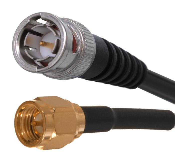 Johnson Cinch Connectivity 415-0199-M2.0 Rf Cord, Bnc Plug-Sma Plug, 6.6Ft