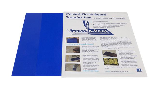 Fortex Press-5 Pcb Heat Toner Laser Transfer Sheet, 5Pc