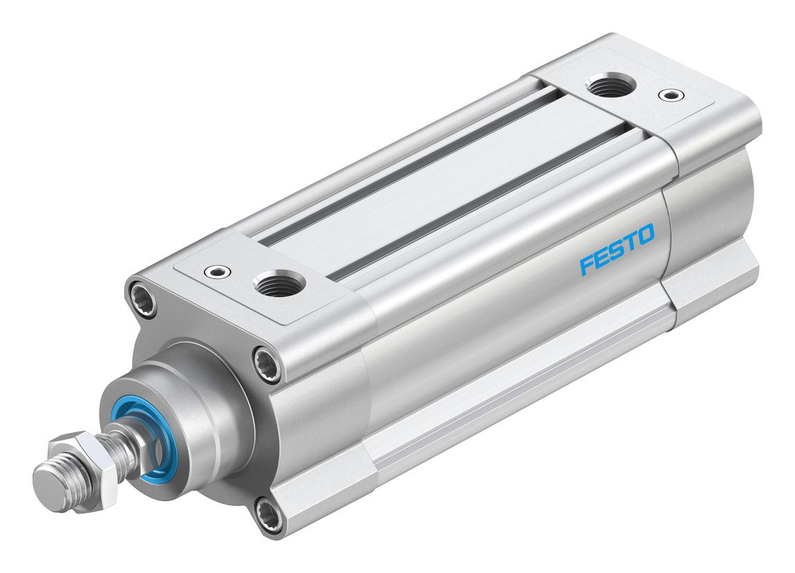 Festo Dsbc-63-100-Ppva-N3 Cylinder, Dbl Acting, 63mm, 12Bar, 100mm