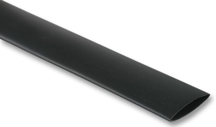 Multicomp Pro Hs121-25 Shrink Tube, Po, Black, 10M, 3: 1, 19.8mm