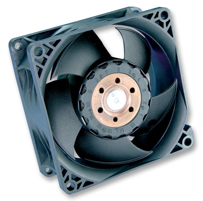 ebm-papst 8214J/2H3 Fan, Axial, 80X80X38mm, 24Vdc