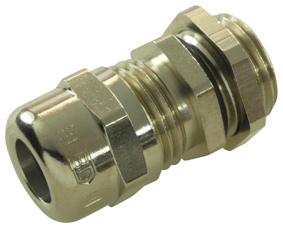 Jacob 50616Ml-F Cable Gland, Brass, 9mm, M16, Silver
