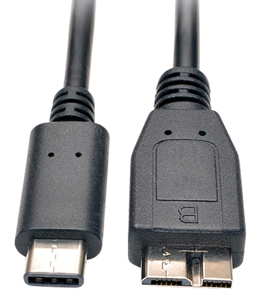 Eaton Tripp Lite U426-003 Usb Cable, 3.1 C-3.0 Micro-B Plug, 0.9M