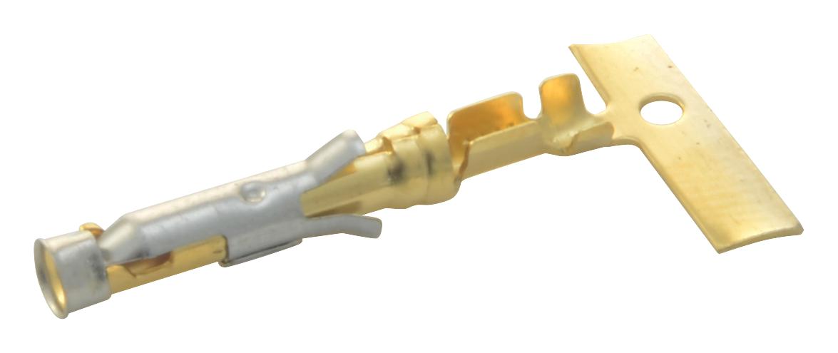 Te Connectivity 163087-8 Crimp Socket, .062, Gold