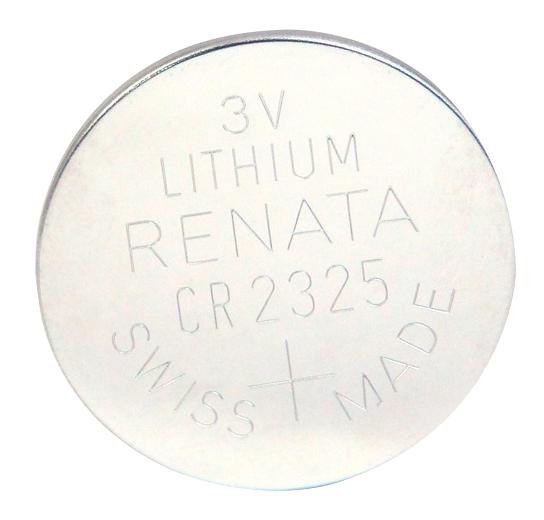 Renata Cr2325 Cell, Lithium, Button, 3V