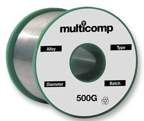 Multicomp 509-0623 Solder Wire, Lead Free, 1.2mm, 250G
