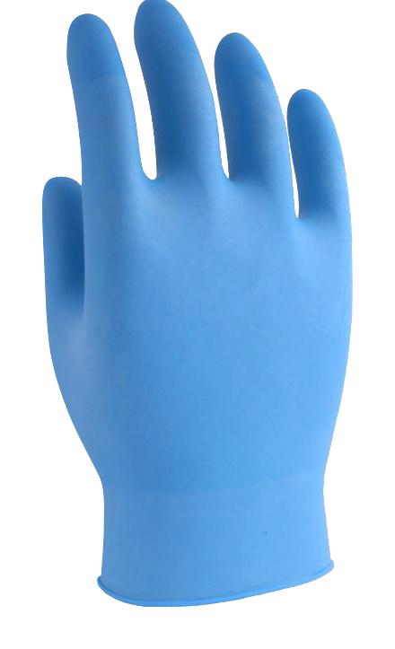 Uci G/dg-Nova(C)/bl/s Gloves, NItrile, Blue, Small