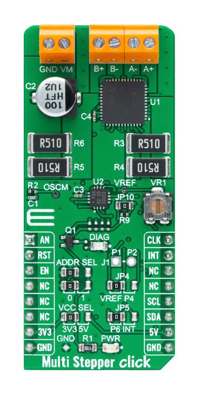 MikroElektronika Mikroe-5043 Dev Board, Bipolar Stepper Motor