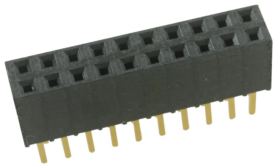 Samtec Ssq-108-03-G-D Connector, Rcpt, 16Pos, 2Row, 2.54mm