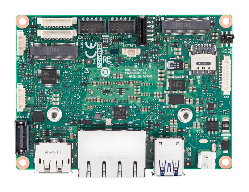 Advantech Mio-2375C3P-P9A1 Sbc, Pico-Itx, I3-1115G4E, 3.9Ghz