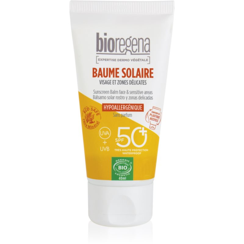Jonzac Bioregena sunscreen for very sensitive skin SPF 50+ 40 ml