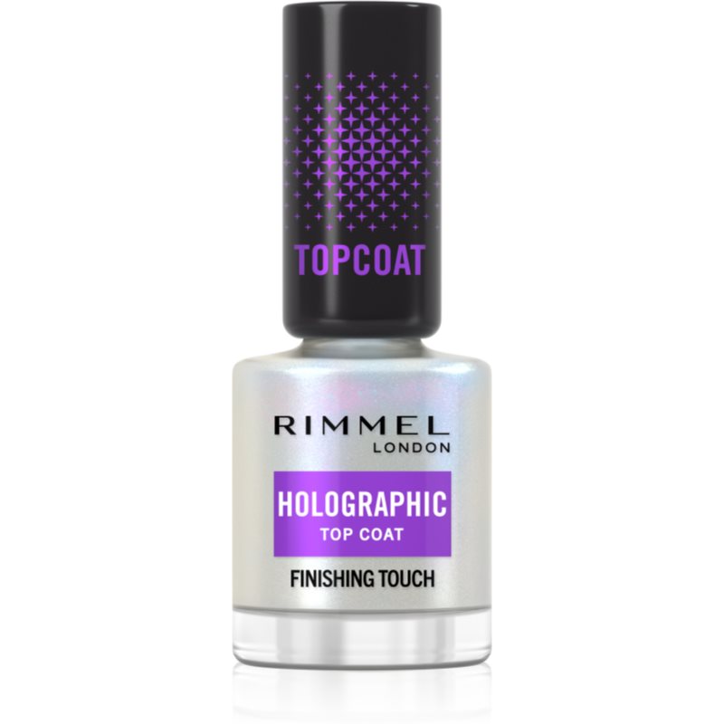 Rimmel Holographic top coat with glitter 12 ml
