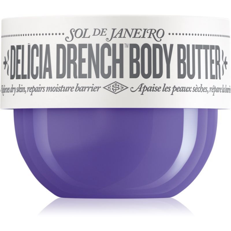 Sol de Janeiro Delicia Drench deep moisturising body butter for dry skin 240 ml