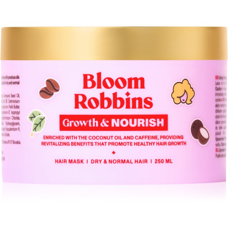 Bloom Robbins Growth & Nourish nourishing hair mask for all hair types 250 ml