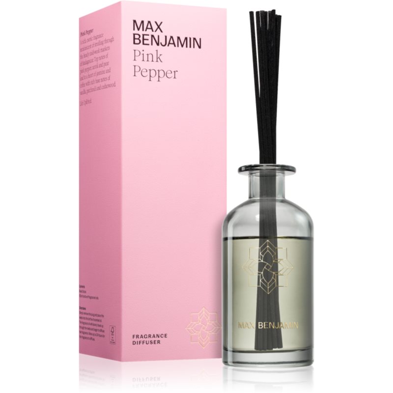 MAX Benjamin Pink Pepper aroma diffuser with refill 150 ml