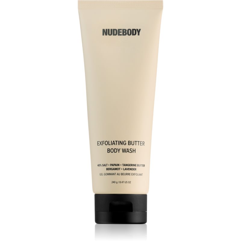 Nudestix Nudebody Exfoliating Butter Body Wash shower butter with exfoliating effect 240 g