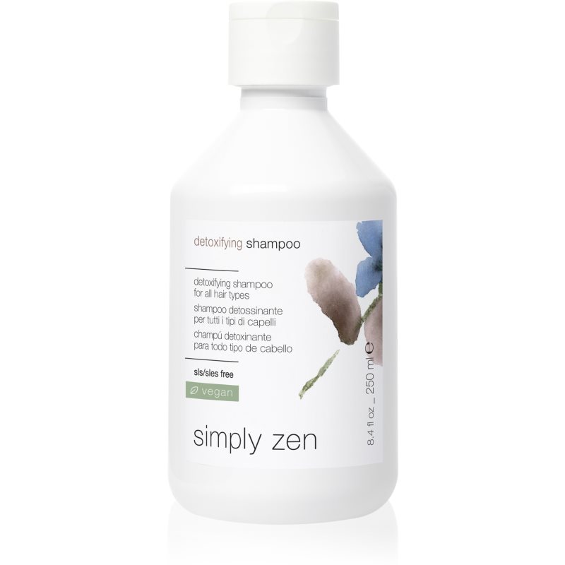 Simply Zen Detoxifying Shampoo cleansing detoxifying shampoo for all hair types 1000 ml