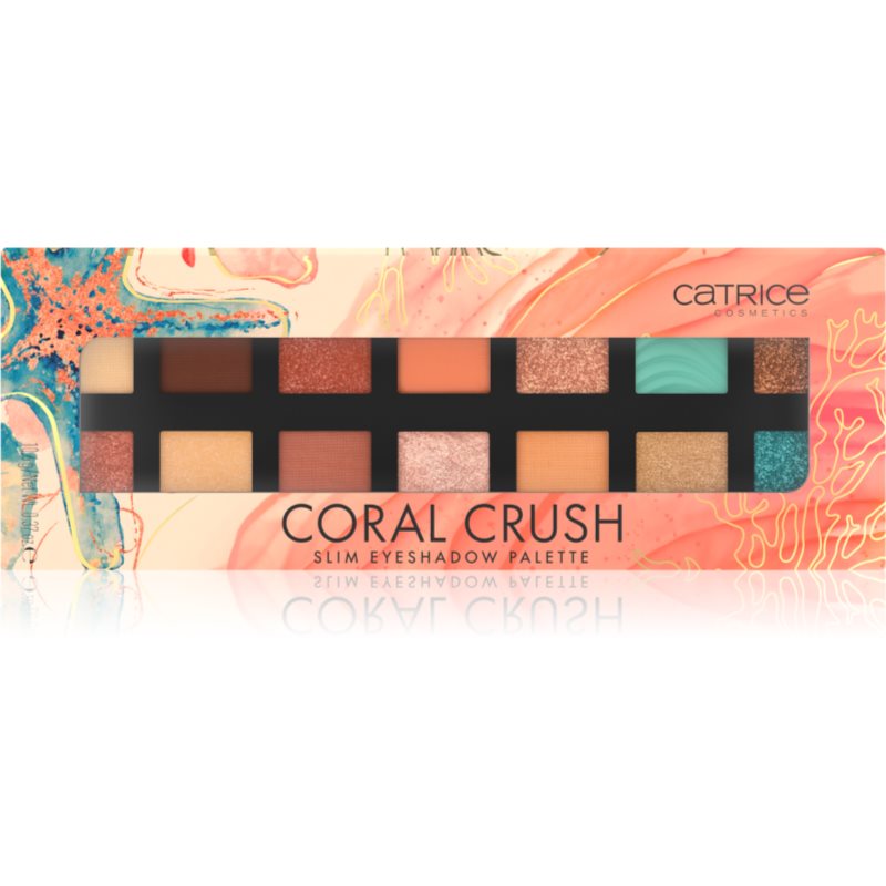 Catrice Coral Crush eyeshadow palette 10,6 g