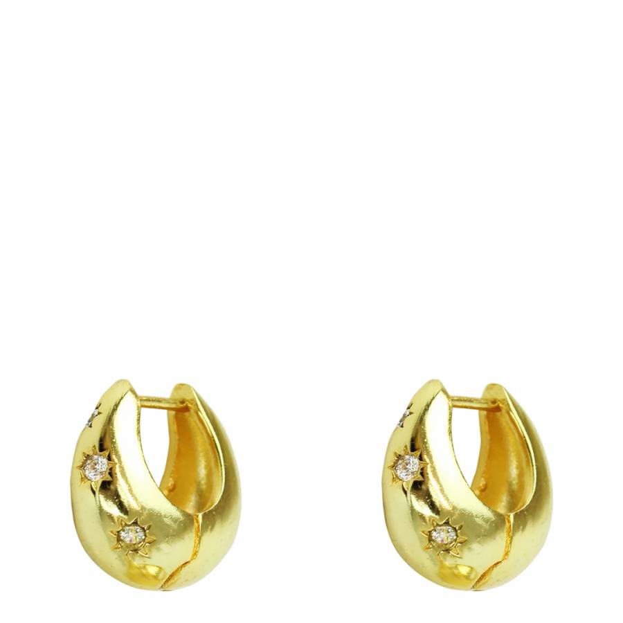 Gold And Chunky Hoops