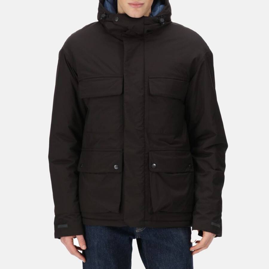 Black Raylan Waterproof Jacket