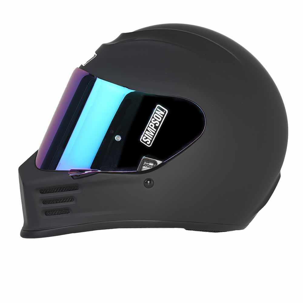 Simpson ECE22.06 Speed Matt Black Full Face Helmet Size L