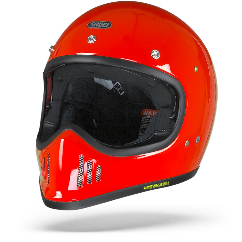 Shoei Ex-Zero Shine Red Offroad Helmet Size 2XL
