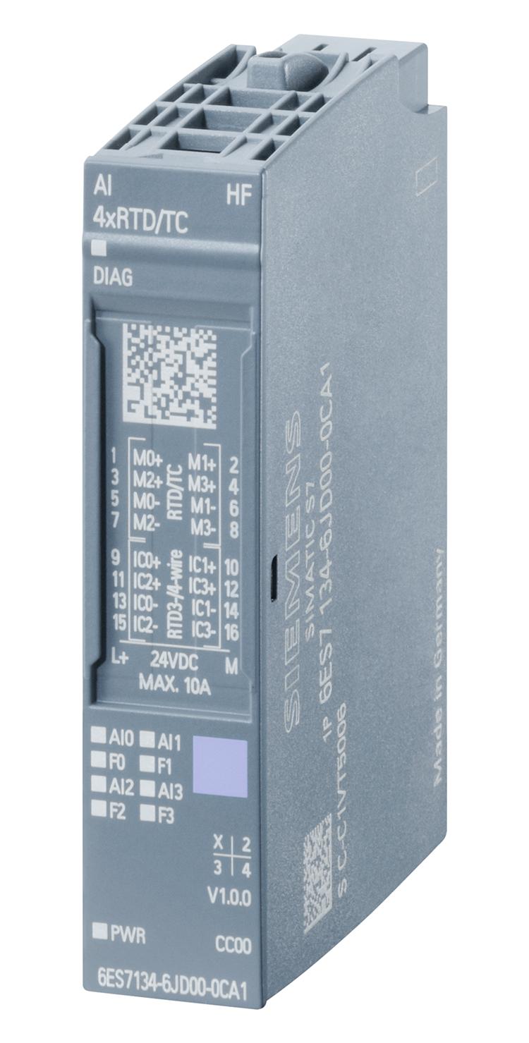Siemens 6Es7134-6Jd00-0Ca1. Analog Input Module, 4 I/p, 24Vdc