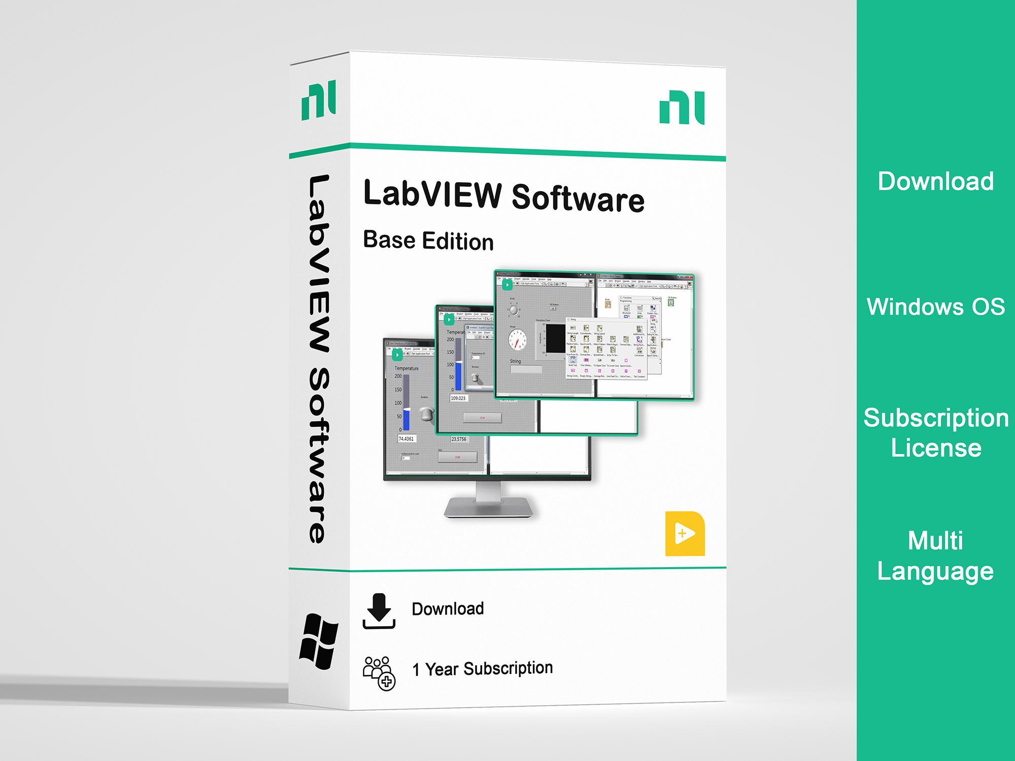 NI 784503-35 Labview Software-Base Edition