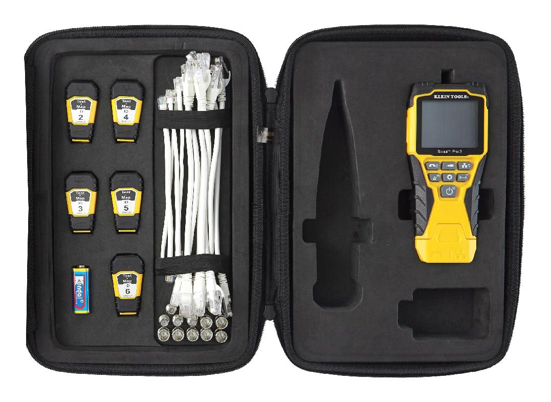 Klein Tools Vdv501-853 Network Cable Tester With Remote Kit