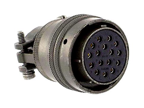 Amphenol Industrial Pt06E20-16S(Sr) Circular Connector, Plug, 20-16, 16P, Cable