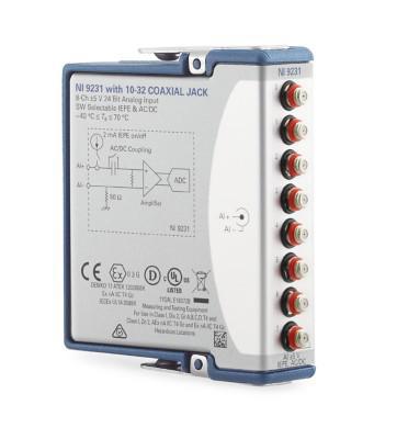 NI 783610-01 NI-9231, Sound & Vibration Module, 8Ch