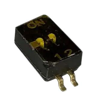Cts 218-2Lpstr Dip Switch, 0.1A, 50Vdc, 2Pos, Smd