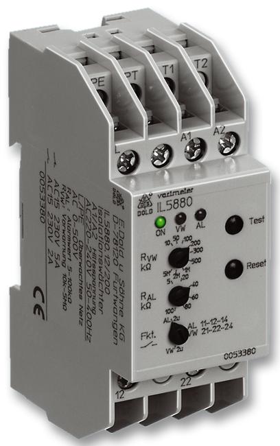 Dold Il 5880.12 50-400Hz 220-240V Relay, Voltage Sensing, Dpdt, 415Vac