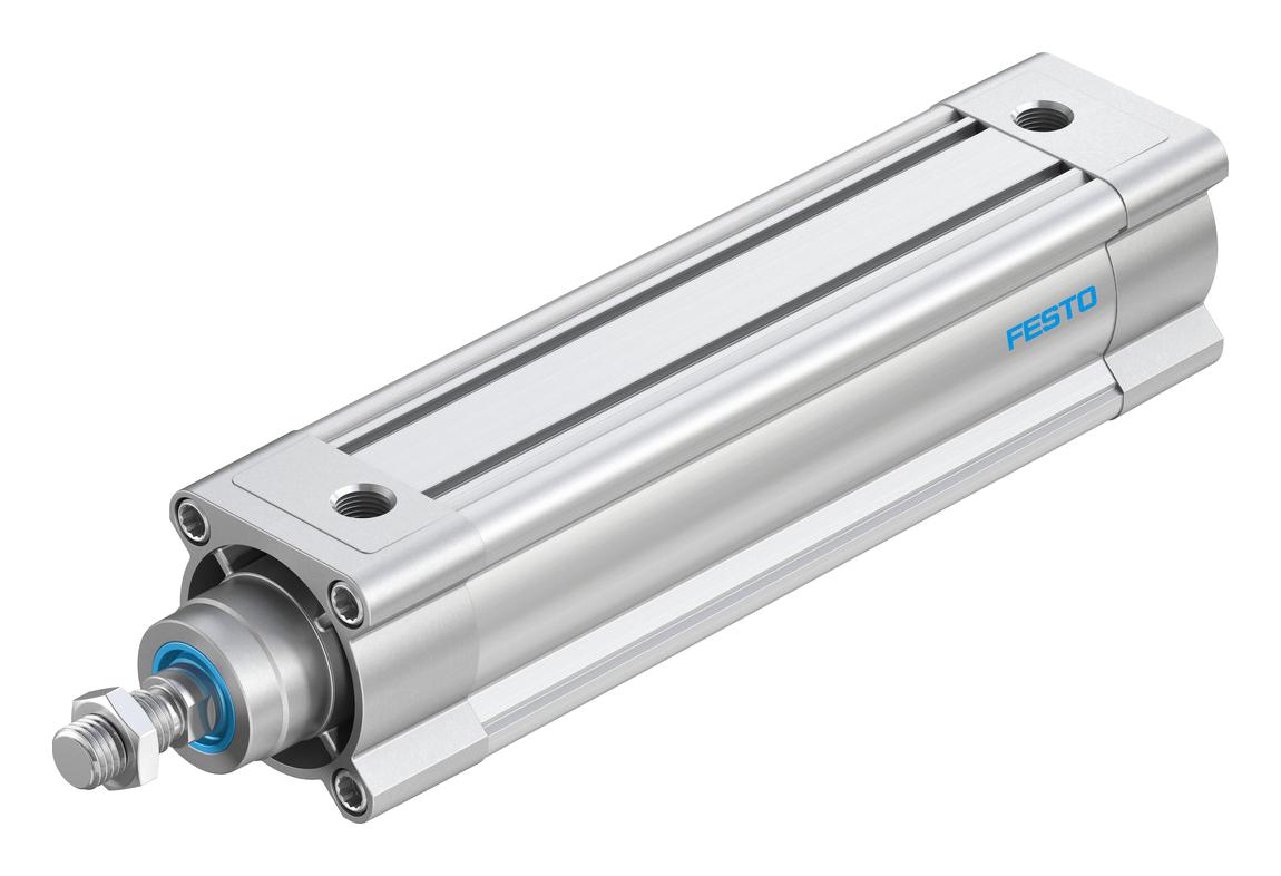 Festo Dsbc-63-200-Ppsa-N3 Cylinder, Dbl Acting, 63mm, 12Bar, 200mm