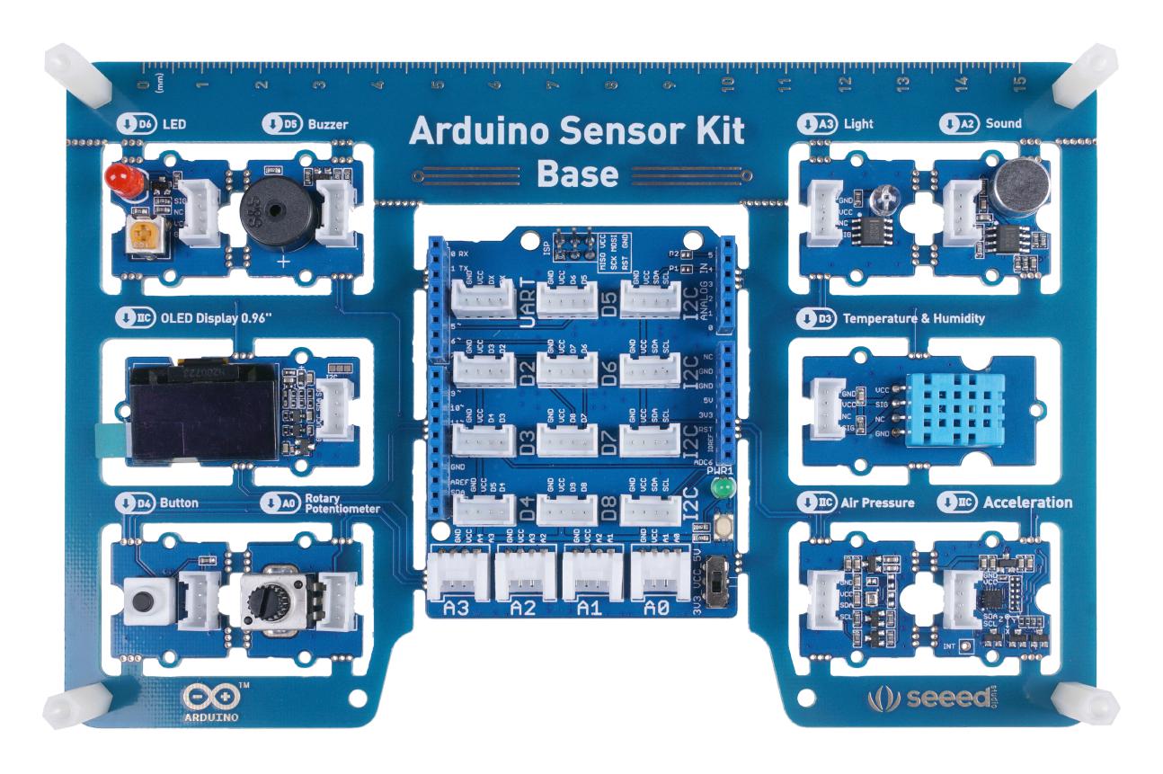 Seeed Studio 103030375 Sensor Kit, Arduino Board