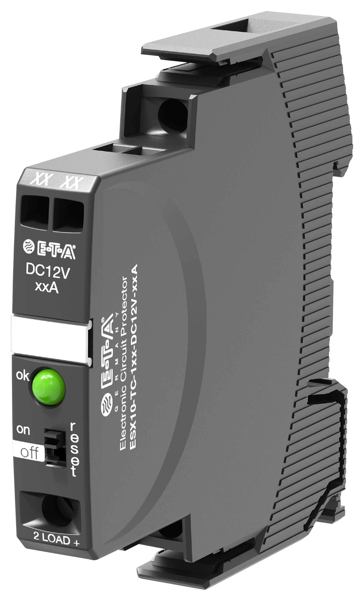Eta Esx10-Tc-124-Dc12V-10A-E Circuit Breaker, 1P, 10A, 12Vdc