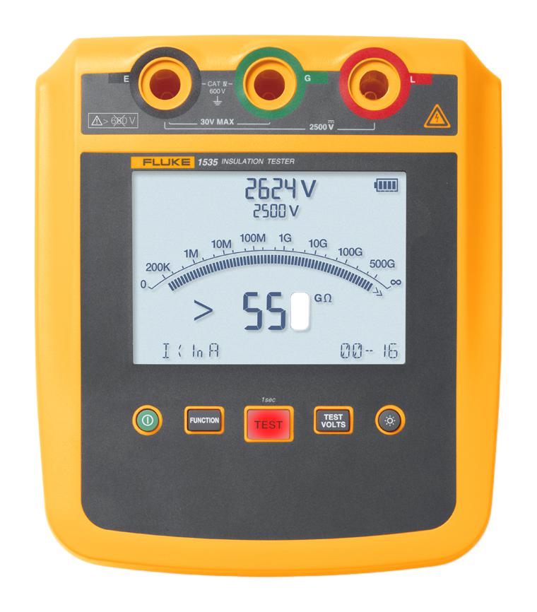 Fluke Fluke-1535 Insulation Tester, Digital, 250V-2.5Kv