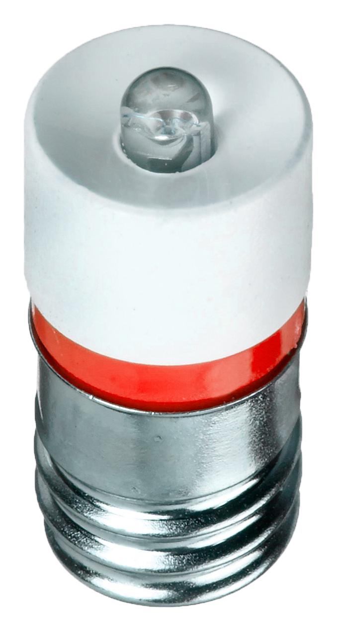 APEM E10Sr230A Led Bulb, 230Vac, 375Mcd, 10mm