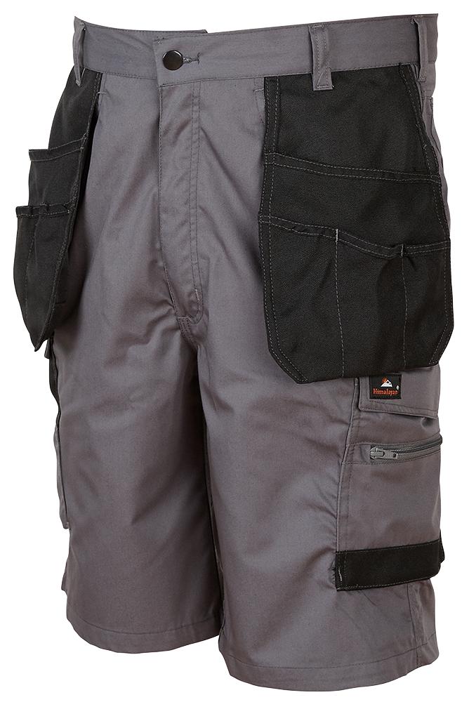 Himalayan H817 Grey 36 Grey / Black Icon Shorts 36