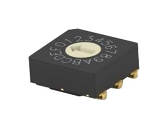 Alcoswitch / Te Connectivity Mrssv1Dr16Smjtr Rotary Coded Sw, 16Pos, 0.02A/20V, Smd