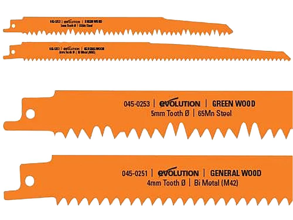 Evolution 045-0254 R230Rcp Wood Blades (Pk2)
