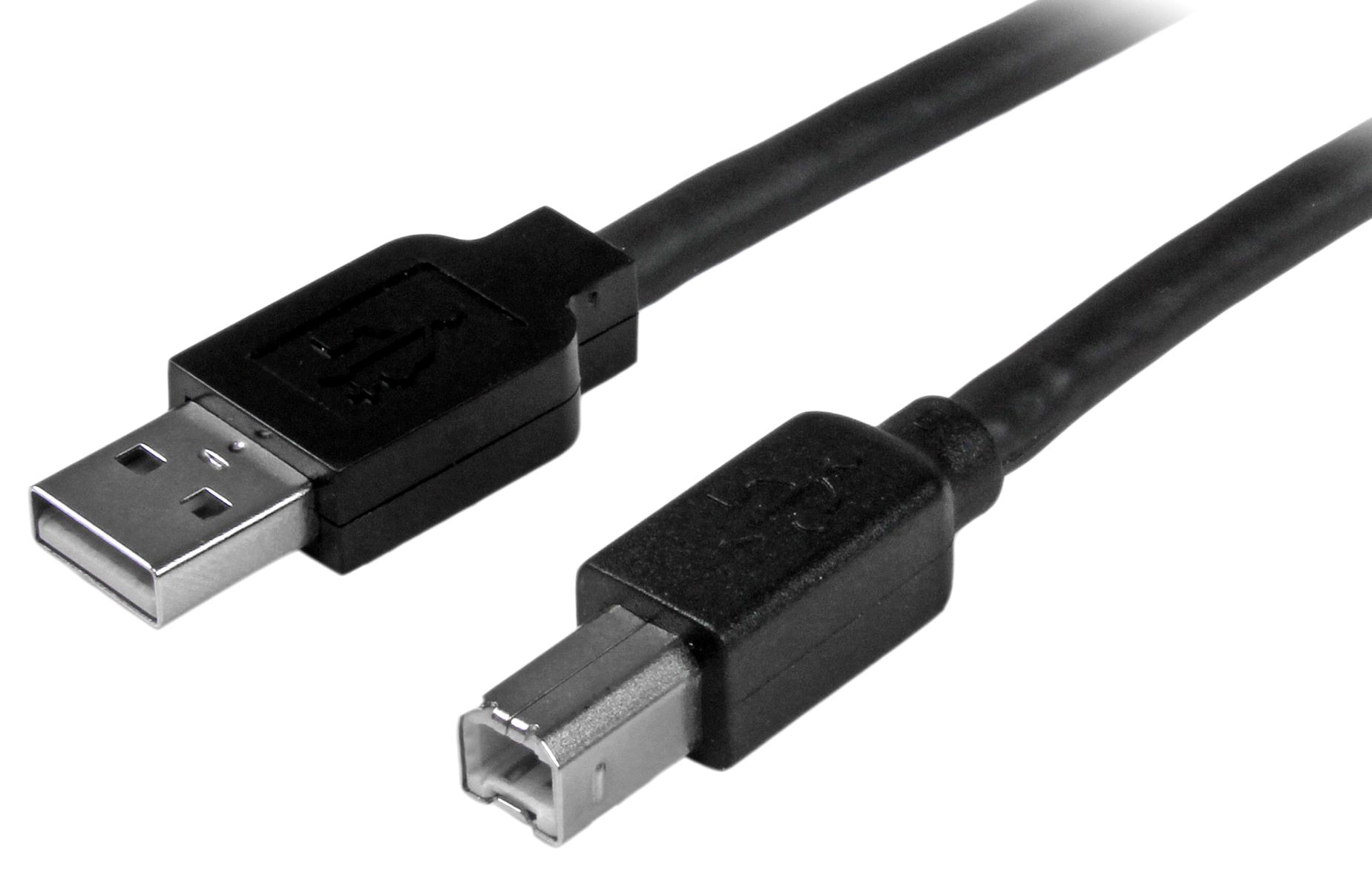 Startech Usb2Hab50Ac Usb Cable, Type A Plug-B Plug, 15M